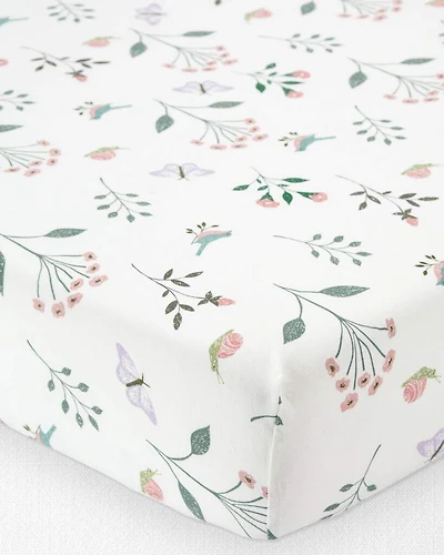 Baby Girl Organic Cotton Standard Crib Sheet