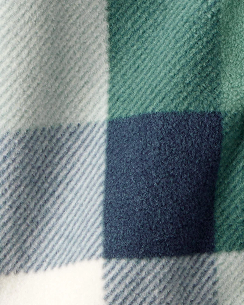 Baby 3-Piece Plaid Little Jacket Set - Green/Brown