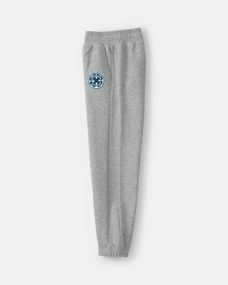 Boys French Terry Joggers - Grey