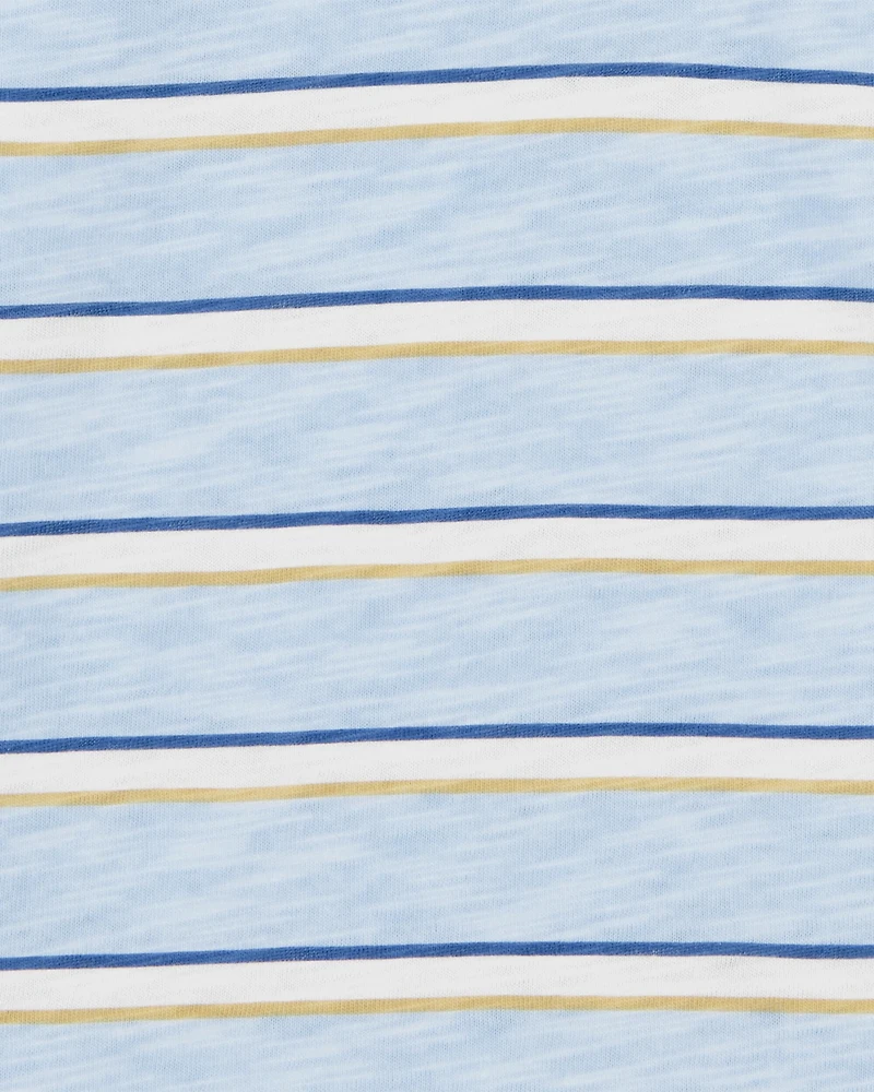 Kid 2-Piece Henley & Shorts Outfit Set