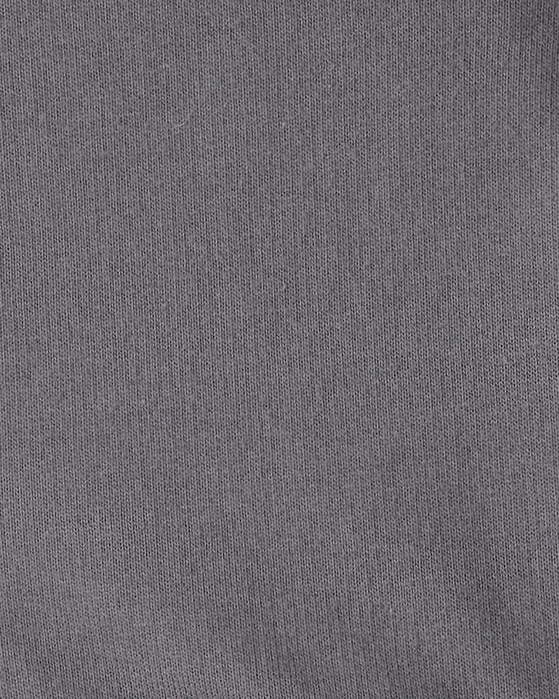 Baby Boy 3-Piece Dinosaur Vest Outfit Set - Grey