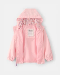 Toddler Girl Windbreaker - Pink