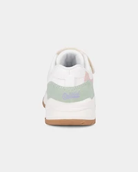 Toddler Girl Color Block Sneakers - White