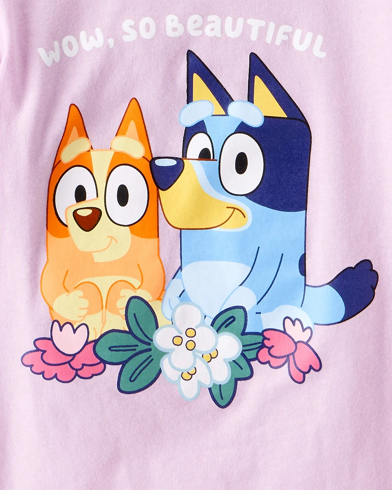 Toddler Girl 3-Pack Bluey™ Long-Sleeve Graphic Tees