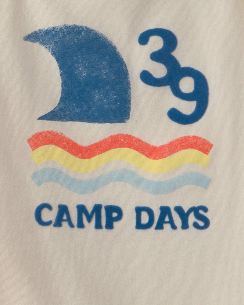 Toddler Boy 2-Piece 'Camp Days' Top & Short Set