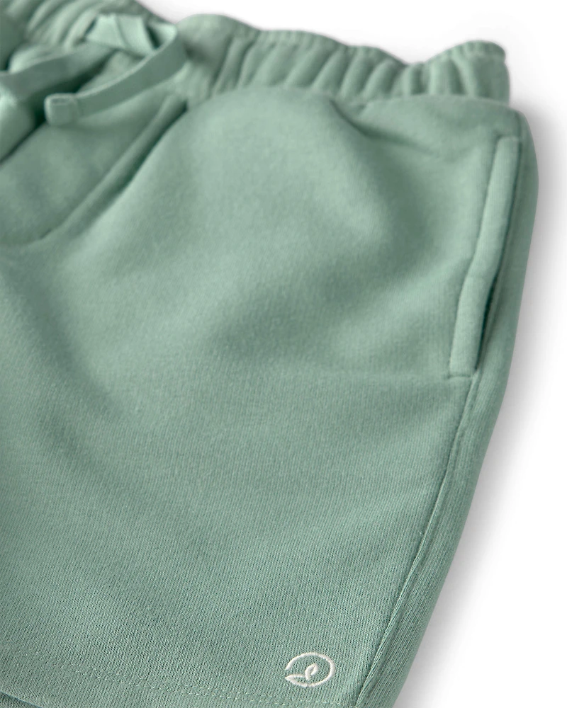 Boys Knit Shorts Made with Organic Cotton