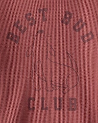 Baby Boy Best Bud Long-Sleeve Tee & Pant Set