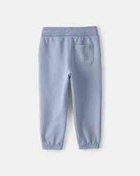Toddler Drawstring Knit Joggers - Blue