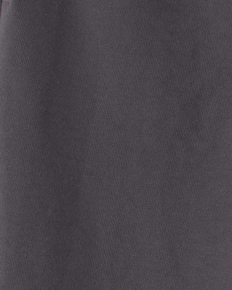 Boys French Terry Joggers - Dark Grey
