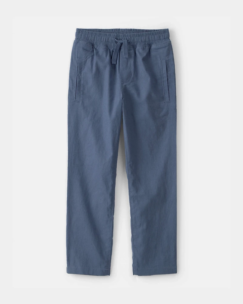 Boys Pull-On Pants - Blue