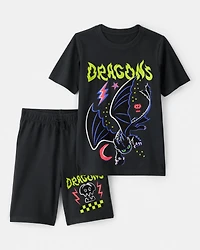 Kid 2-Piece How To Train Your Dragon Outfit Set