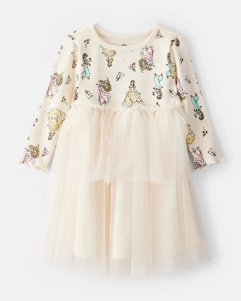 Baby Girl Disney Princess Long-Sleeve Tutu Dress