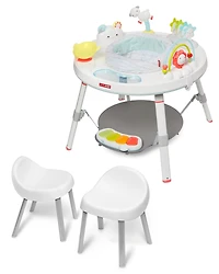Silver Lining Cloud 3-in-1 Grow with Me Set with Activity Center & Toddler Chairs