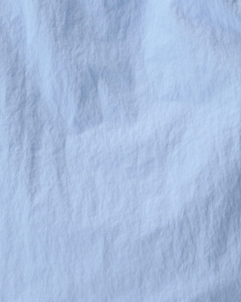 Boys Recycled Solid Swim Trunks