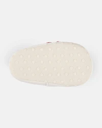 Baby Girl Corduroy Slip-On Shoes - Pink