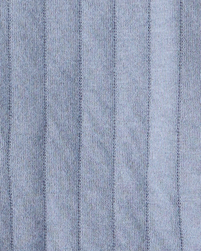 Baby Boy 2-Piece Quilted Long-Sleeve Sweater & Pant Set - Blue