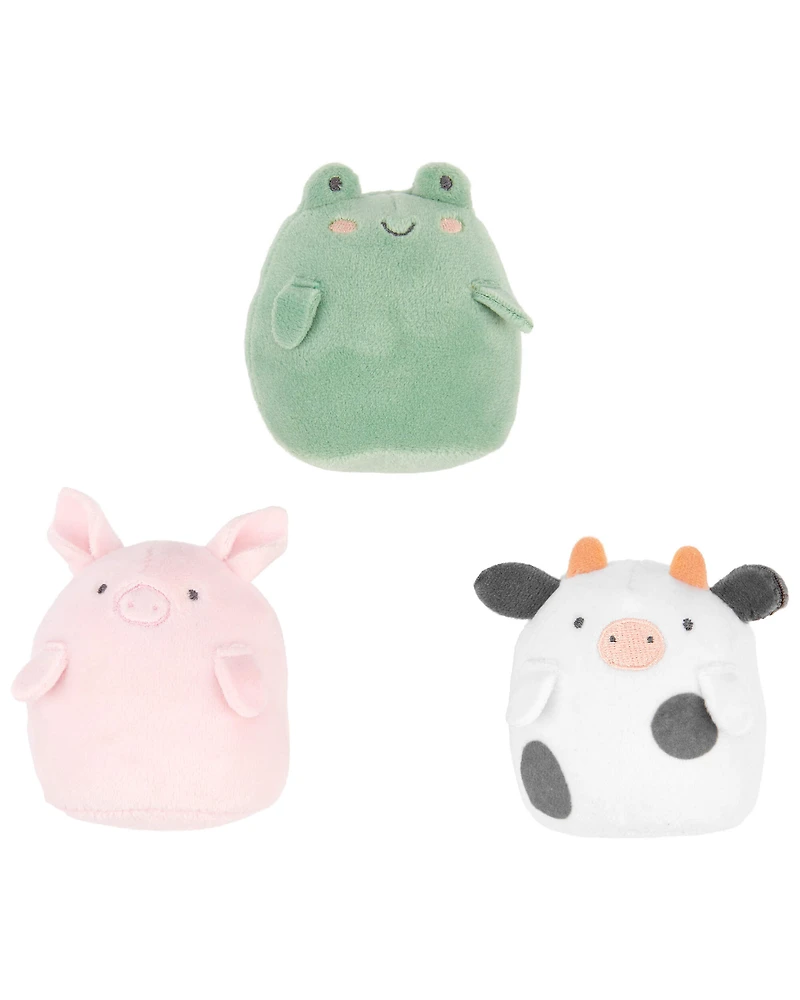 3-Pack Tiny Plush Toys