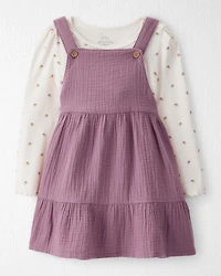 Toddler Girl 2-Piece Organic Cotton Jumper Set