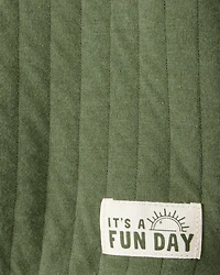 Baby Boy 2-Piece Hooded Tee & Pant Set - Olive