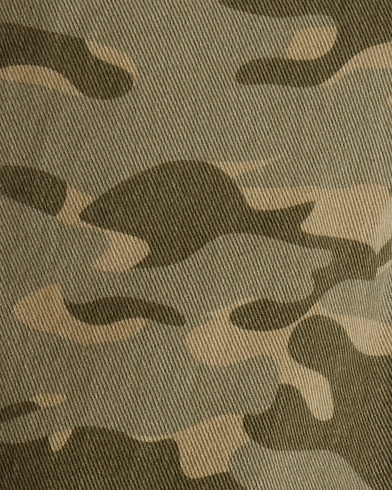 Boys Camo Carpenter Fashion Pants