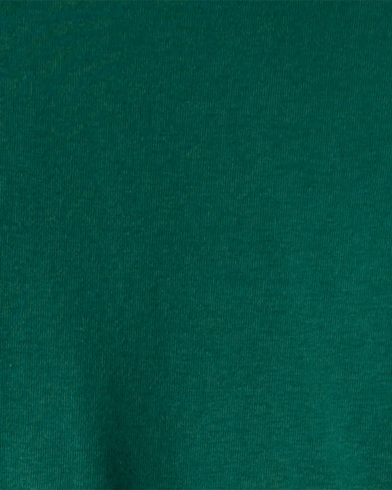 Adult Snowman Fair Isle Cotton Long-Sleeve Snug Fit 2-Piece Pajamas - Green/White