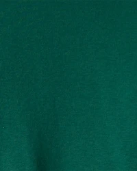 Adult Snowman Fair Isle Cotton Long-Sleeve Snug Fit 2-Piece Pajamas - Green/White