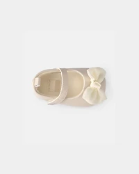 Baby Girl Mary Jane Dress Shoes - Cream