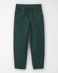 Kids Organic Cotton Baggy Twill Pants