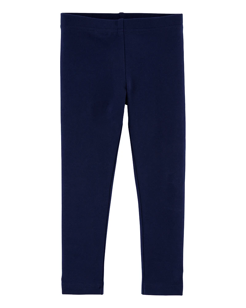 Baby Girl Cotton Stretch Leggings