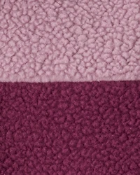 Toddler Girl Teddy Fleece Quarterzip & Legging Set - Purple