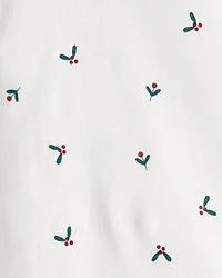 Baby Girl 3-Piece DayDream Fleece Floral Long-Sleeve Bodysuit & Pant Set - Red