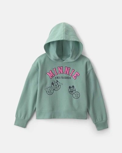 Girls Disney© Minnie Mouse Fleece Hoodie - Green