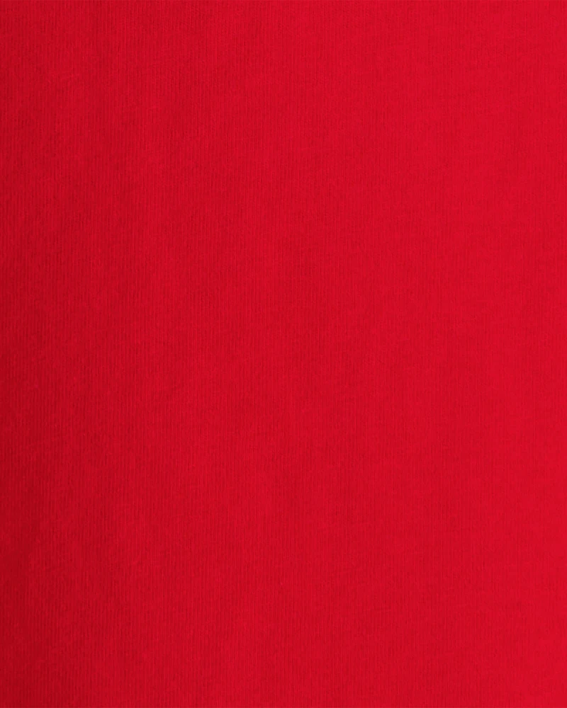 Toddler Boy Long-Sleeve Pocket Tee - Red