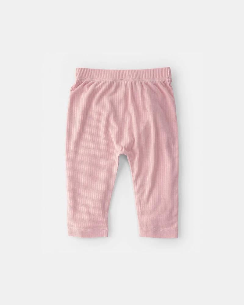Baby Girl 2-Pack Butterfly Garden PurelySoft Pants - Pink
