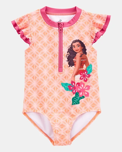 Toddler Disney© Moana 1-Piece Swimsuit - Orange