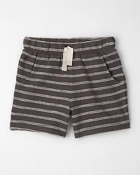 Toddler 2-Piece Top & Short Set Made with Organic Cotton in Stripes