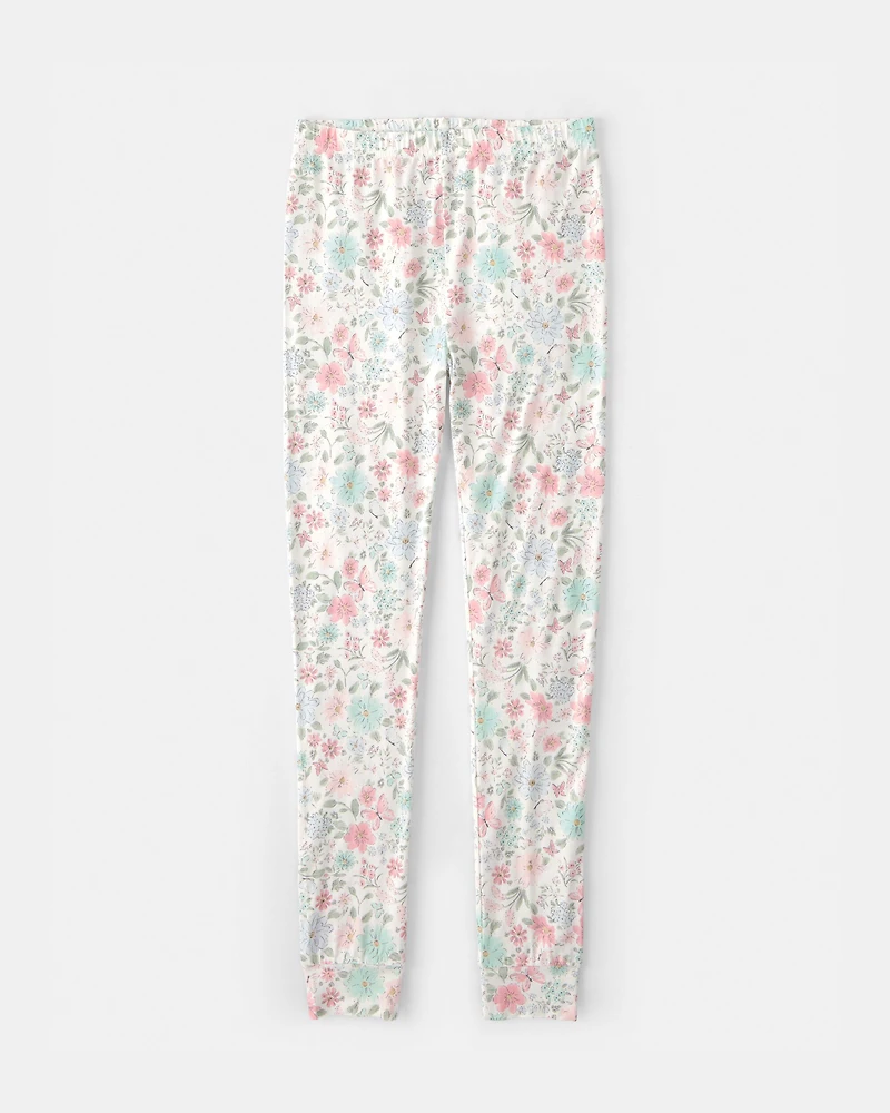 Girls Butterfly Garden PurelySoft 2-Piece Pajama Set