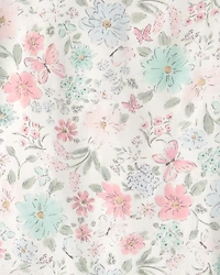 Girls Butterfly Garden PurelySoft 2-Piece Pajama Set