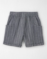 Boys 2-Piece Organic Cotton Gauze Top & Short Set