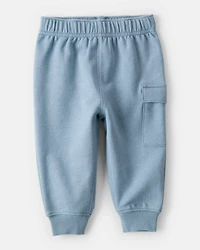 Baby Boy 2-Piece DayDream Fleece Mountain Pullover & Pant Set - Blue