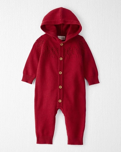 Baby Organic Cotton Sweater Knit Pram