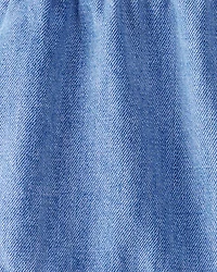 Toddler Girl Organic Cotton Denim Dress