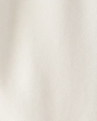 Baby Girl Drawstring Joggers - Cream