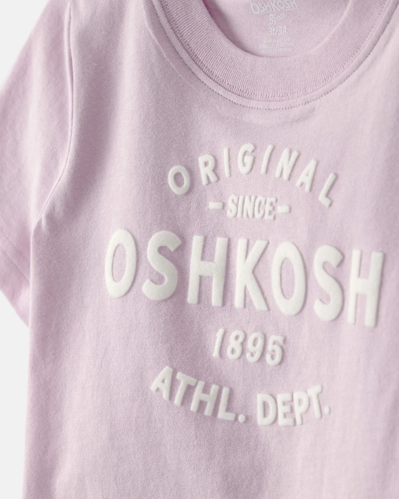 Toddler Girl OshKosh Logo Short-Sleeve Graphic Tee - Purple