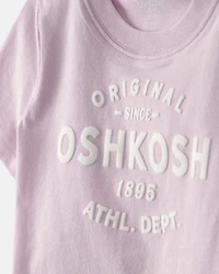 Toddler Girl OshKosh Logo Short-Sleeve Graphic Tee - Purple