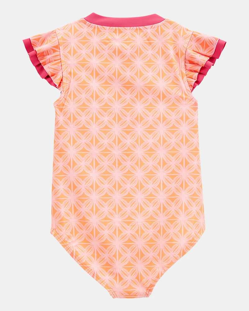 Toddler Disney© Moana 1-Piece Swimsuit - Orange