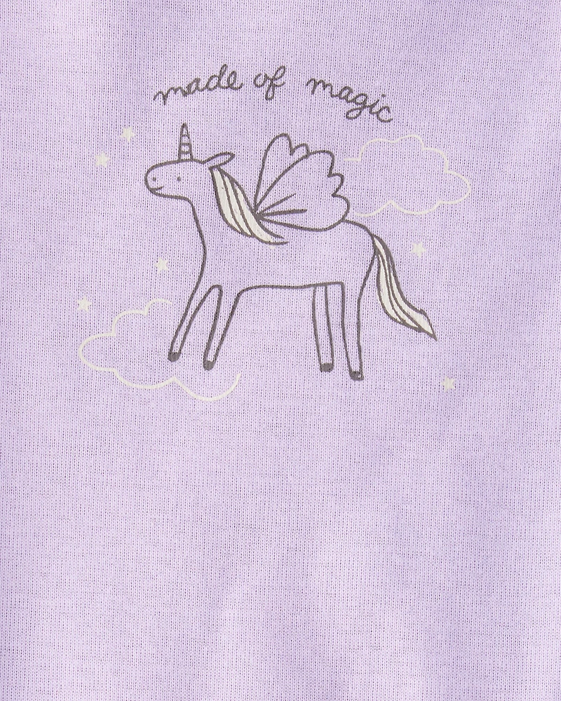 Baby 3-Piece Fantasy Print Little Jacket Set - Cream/Purple