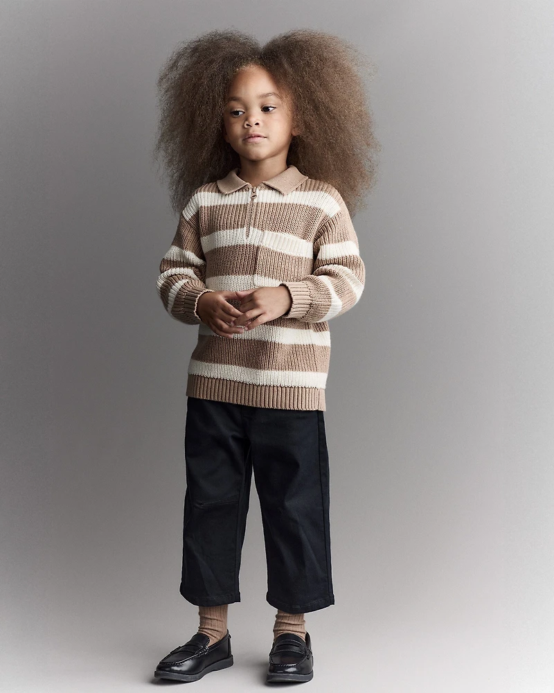 Toddler Barrel Pant - Black