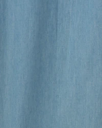 Girls 2-Piece Floral Chambray Long-Sleeve Top & Pant Set - Brown/Blue