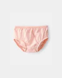 Baby Girl Short-Sleeve Eyelet Dress - Pink